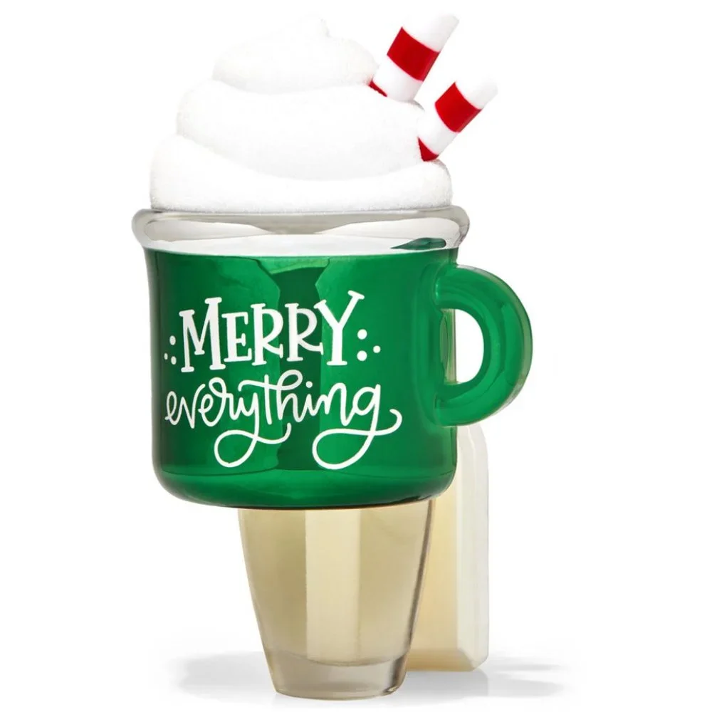Bath & Body Works Christmas Mug Nightlight Wallflowers Fragrance Plug-In